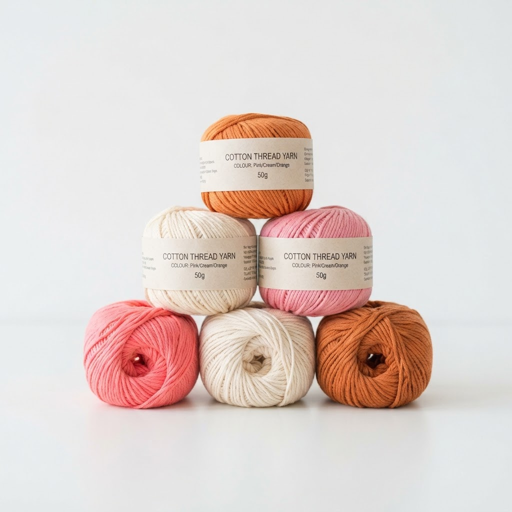 Hilo de algodón 8/6 - 100g